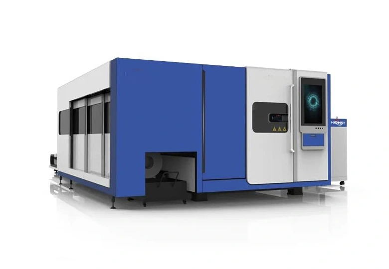 Sheet and Tube Laser Cutting Machine with Exchange Platform and Cover