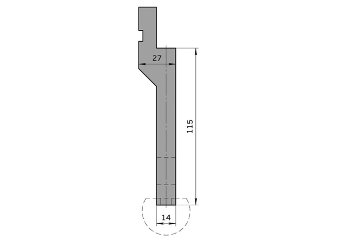 auto blade bending machine