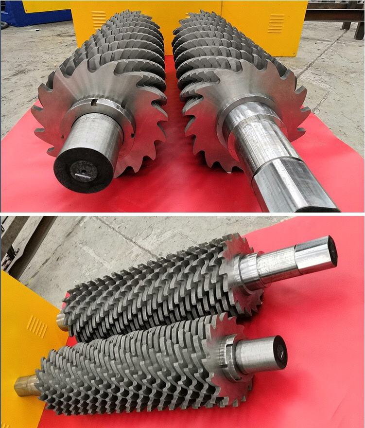 Features of Double Shaft Shredder Blades