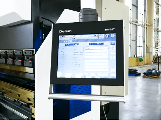 delem da58t color 2d graphic cnc controls