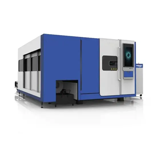 Sheet and Tube Laser Cutting Machine with Exchange Platform and Cover